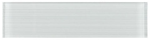 Amazon Goose 3 x 11.75 Light Grey Glass Tile