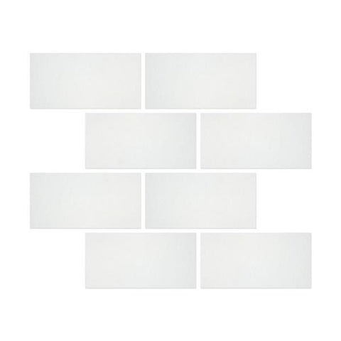 12 x 24 Honed Thassos White Marble Tile