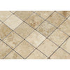 2 x 2 Polished Cappuccino Marble Mosaic Tile