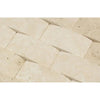 2 x 4 CNC-Arched Ivory Travertine Brick Mosaic Tile