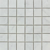 2 x 2 Honed Bianco Carrara Marble Mosaic Tile