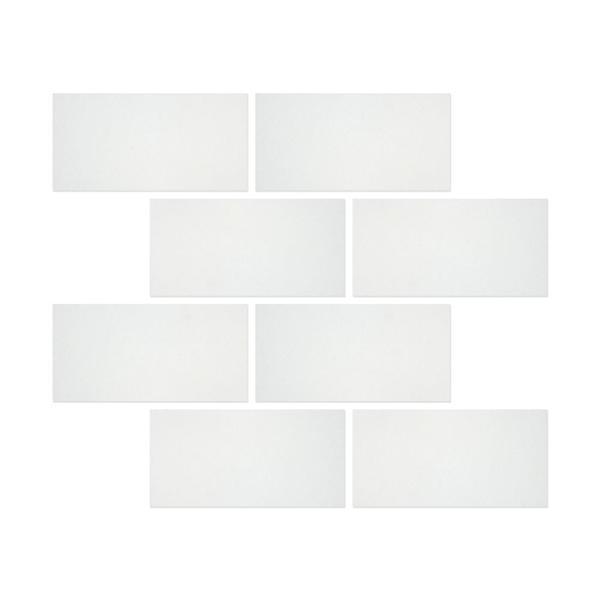 3 x 6 Polished Thassos White Marble Tile