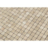 5/8 x 5/8 Polished Cappuccino Marble Mosaic Tile