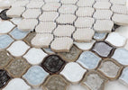 Van Gogh Abby 11 x 11 Glass Mosaic Tile