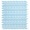 Water Sapphire 11.50 x 12.50 Glass Tile Mosaic