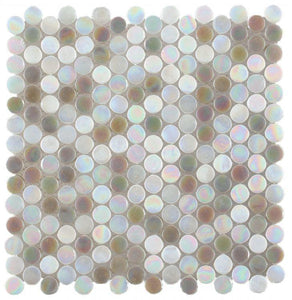 Inari Penny New 11.75 x 11.75 Penny Round Mosaic Tile
