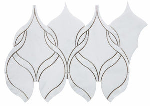 Prestige Pearl 7.25 x 12 Mosaic Tile