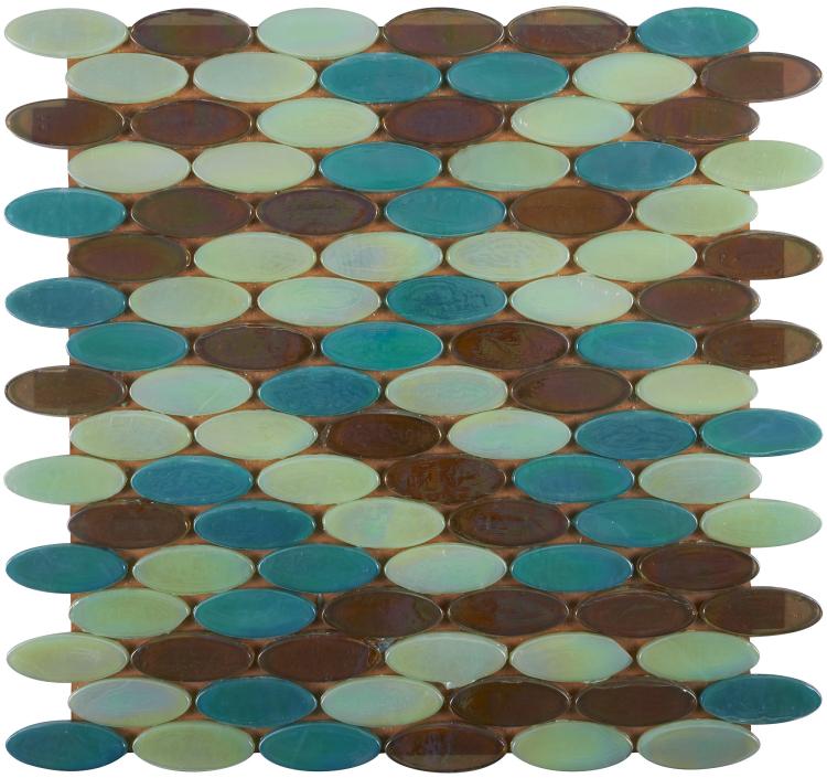 Laguna Creek Pool Rated Glass Mosaic Tile