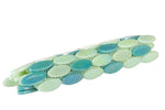 Laguna Green 12 x 12 Pool Rated Glass Mosaic Tile