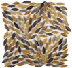Newport Fall 11 x 11 Glass Mosaic Tile