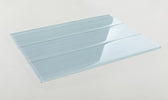 Lucy Blue Painting 4 x 16 Glass Subway Tile