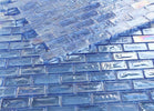 Malibu Iris Brick 12 x 12 Pool Rated Mosaic Tile