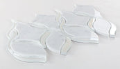 Prestige Carrara 7.5 x 11.75 Glass Marble Mosaic Tile