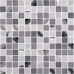 Chroma Shasta Malla 12.25 x 12.25 Mosaic Tile