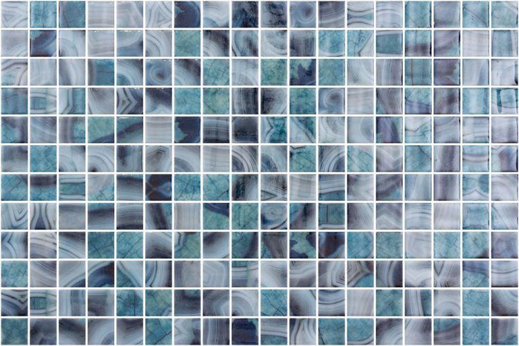 Vanguard Borneo 12.25 x 18.5 Recycled Glass Mosaic Tile