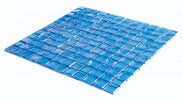 Laguna Fancy Blue Pool Rated Glass Mosaic Tile