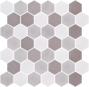 Stoneblend XL Loft 11.25 x 11.25 Pool Rated Recycled Glass Mosaic Tile