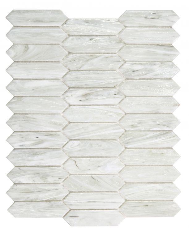 Arrow Dawn 10.25 x 12.5 Through Body Pool Rated Mosaic Tile