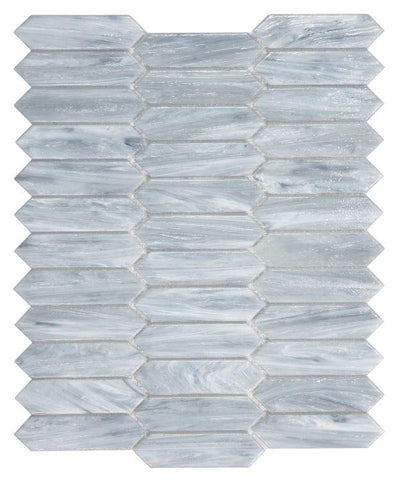 Arrow Grey 10.25 x 12.5 Through BodyPool Rated Mosaic Tile