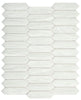 Arrow White 10.25 x 12.5 Through Body Pool Rated Mosaic Tile