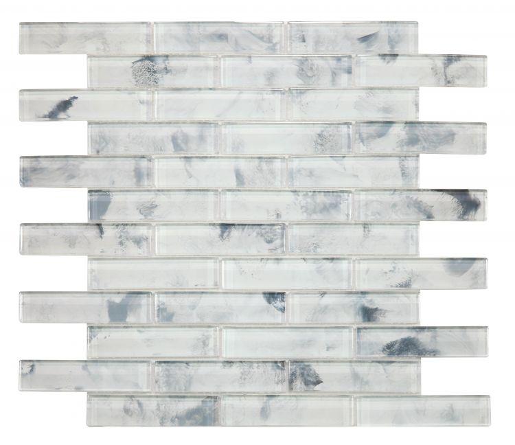 Watercolor Dawn 11.75 x 11.75 Glass Mosaic Tile
