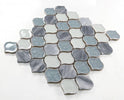 Van Gogh Beach 11 x 11 Glass Mosaic Tile