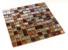 Laguna Wine Square 11.75 x 11.75 Glass Mosaic Tile