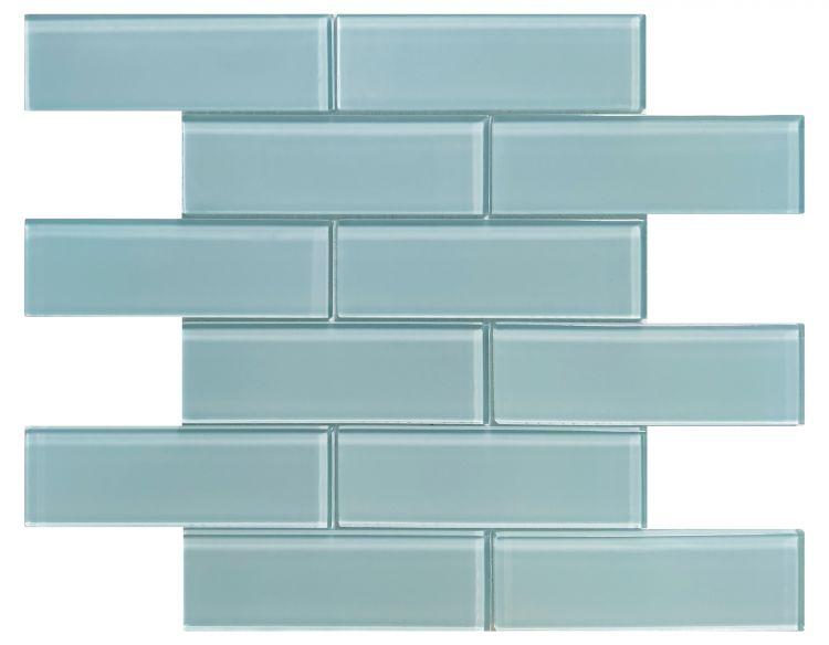 Casale Teal 11.75 x 11.75 Glass Subway Tile