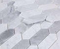 Elongated Hex Dusk 11.75 x 15 Mosaic Tile
