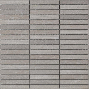 Slot Grey 12 x 12 Mosaic Tile