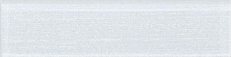 Amazon Sparkle 3 x 12 White Textured Glass Tile