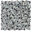 Inari Grey Pebble 12 x 12 Glass Mosaic Tile