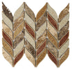 Leaf Princess 10 x 12 Glass Mosaic Tile