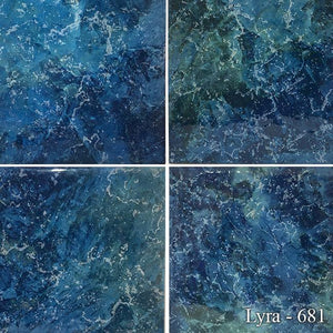 Lyra Hawaiin Blue 6 x 6 Pool Tile Series