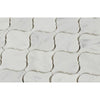 Bianco Carrara Polished Marble Lantern Mosaic Tile