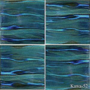 Kawa Aqua Jade 6 x 6 Pool Tile