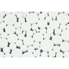 Thassos White Polished Marble Bubbles Mosaic Tile